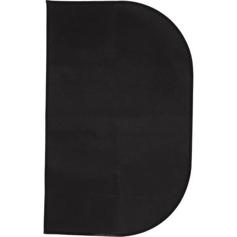 Fireproof fiberglass mat - Half-round 50x80cm (1/4)