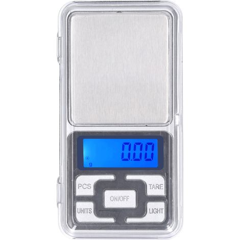 Hochpräzise elektronische Taschenwaage 0,01 g – 200 g für Küche und Schmuck