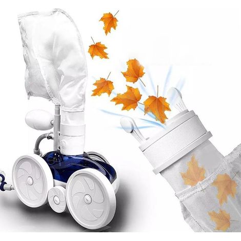 Sac filtrant de rechange à fermeture éclair compatible avec les aspirateurs de piscine 280 et 480. Accessoires pour le nettoyage de piscine. (1/5)