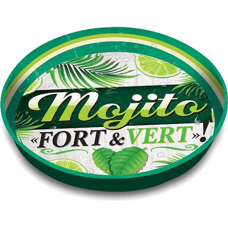 Plateau métallique Mojito (1/3)