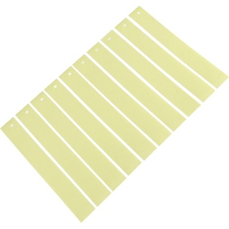 Kit de 20 bandelettes de fluvalinate pour l'élimination du varroa dans les ruches. (1/5)