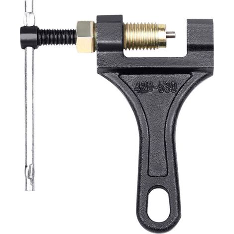 Extracteur De Maillons De Chaine - Acier Allié - Pour Chaînes De Moto Et Tricycle - Diamètre De Poinçon 3,8 Mm - Largeur De Fente 33 Mm - 1 Pièce (1/5)