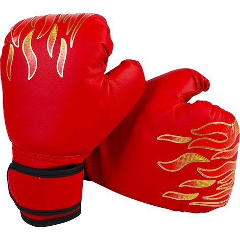 juego de guantes de boxeo, saco de boxeo, material duradero, artes marciales, para niños y adultos. (1/5)