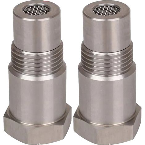 Adaptador para sensor de oxígeno, compatible con M18X1.5, construcción duradera, 2 unidades. (1/2)