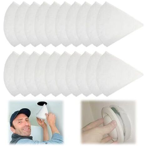 20 pièces filtre conique DN 125, système de ventilation filtrant G4, filtre conique, longueur 180 mm tapis filtrants pour systèmes de ventilation, convient à tous les types de système