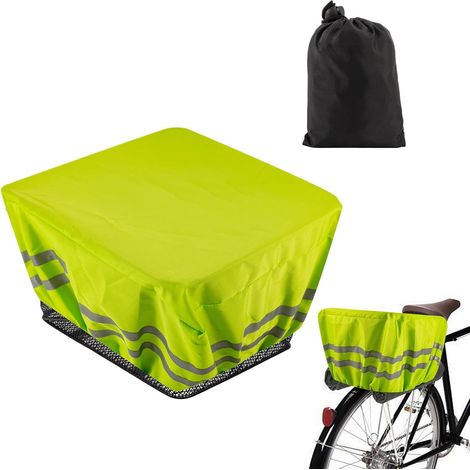 Pluie pour Panier De V lo Housse De Pluie tanche avec Bande (1/5)