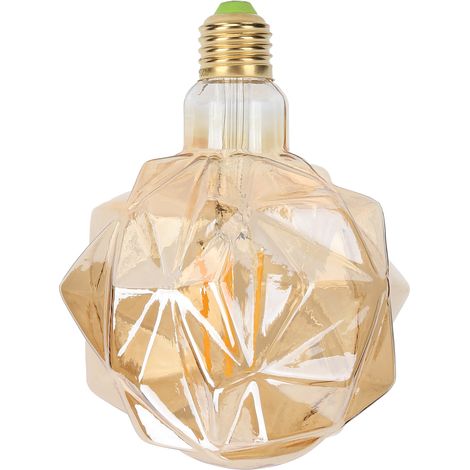 Lampe LED G125, forme de lotus antique, 4W, culot E27, lumière chaude, pour bar, restaurant, chambre. (1/5)