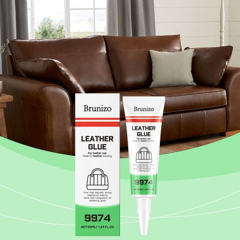 Leather Adhesive, Household Water-Resistant, Durable, Tight Bonding, Timely and Tough Transparent Adhesive -- 50ML -- BIEMMEDUE (1/5)