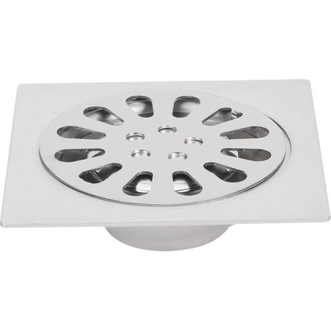10×10cm zinc alloy floor drain, square floor drain cover for bathroom shower, deodorant floor drain in kitchen