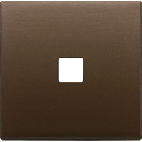 VIMAR - 22682.1.12 Placca 2Mx1 Flat bronzo scuro spazz.