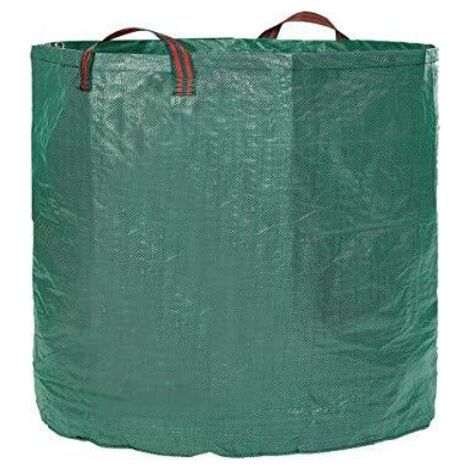 Garden waste bags, reusable bags for garden, lawn, leaves, debris container, grass bin, pool leaf collector, 60 liters (1/5)