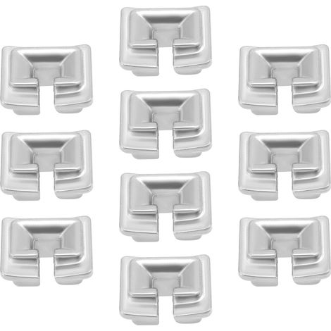 Lot de 10 œillets de rechange pour tête de débroussailleuse 527719801 compatible avec Red Max 512549801 - Manchons à œillets pour tête de débroussailleuse compatibles avec Stihl, convient pour (1/5)