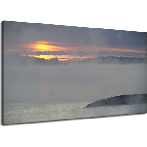 Leinwanddruck Natur Sonnenuntergang 120x70