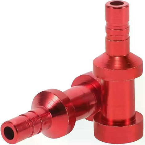 POUR 2 embouts de valve de vélo en alliage d'aluminium anodisé CNC, adaptateurs de valve français, outils de réparation tubeless - Cyclisme-JXLGV (1/4)