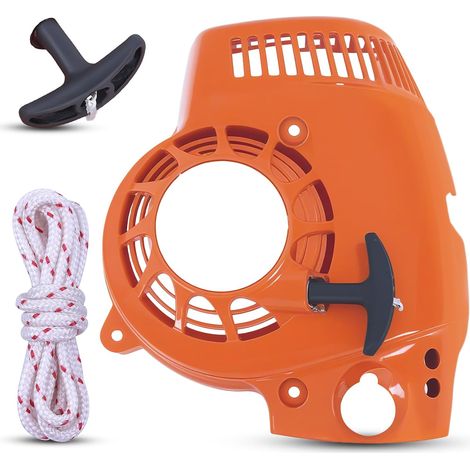 Arranque de retroceso LinDuxe 4241 080 2106 - Arranque de retroceso para sopladores de hojas Stihl BG56 BG56c BG86 BG86c SH56 SH56c SH86 Sh86c Reemplazar por 4241-080-2106 4241-080-2107 (1/4)