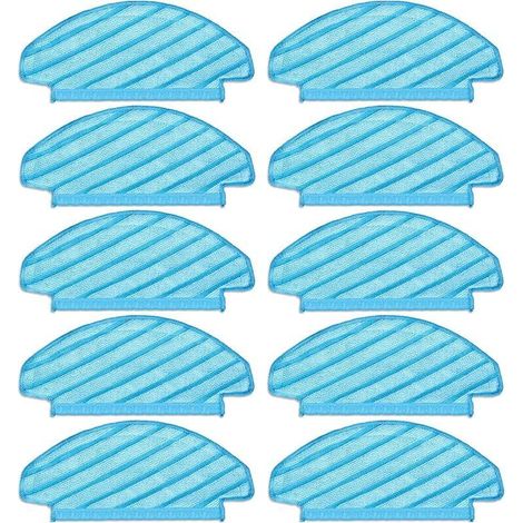 (10 pezzi) Panni lavabili e riutilizzabili N10 per aspirapolvere ECOVACS DEEBOT OZMO N10/ N10 Plus/ T8/ T8+/ T8 AIV (1/5)