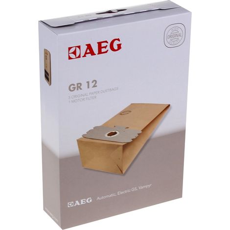 Aeg - staubsauger beutel orig gr12 vampyr 500/600 set 5 + 1 - 8996689012533 - 7321421868462