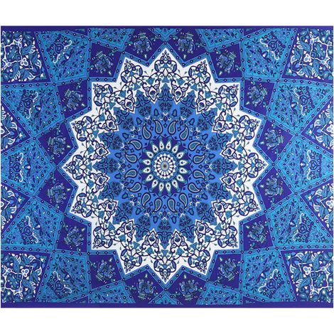 Tenture Murale Mandala Bohème Indienne pour Décor de Chambre (Lot de 4)