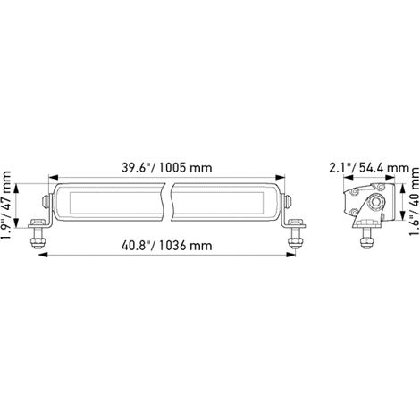 Projecteur longue portée Hella 1FJ 358 176-321