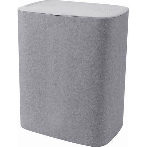 Cesto de ropa de 50 litros con tapa - BAT-70498B - Kitchen Move - (1/5)