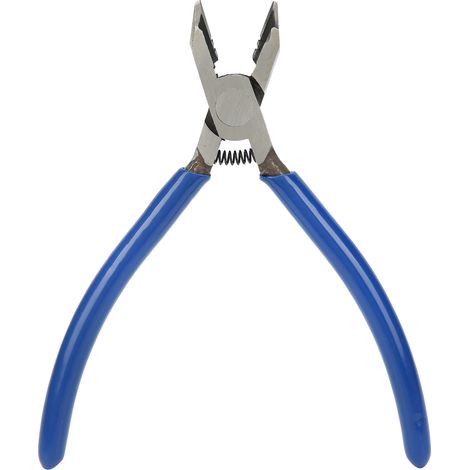 15 cm (6 Zoll) E-förmige, gebogene Seitenschneiderzange, Handwerkzeug (1/5)
