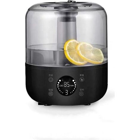 Humidificateur intelligent Humidificateur 3000ML avec télécommande minuterie Double brume pour le bureau à domicile Diffuseur d'huiles essentielles (1/5)