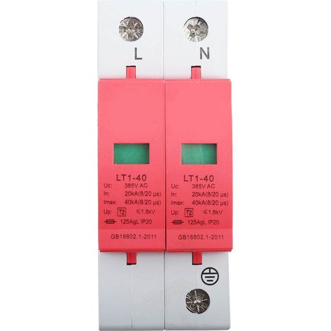 Dispositif de protection contre les surtensions, parafoudre téléphonique (2P40KA) (1/5)