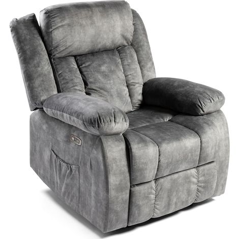 Sillón Relax Eléctrico Innova Gris