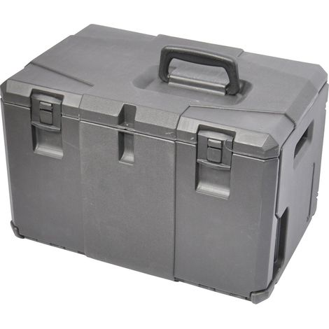Malette de transport pour tronçonneuses – Compartiments de rangement pour accessoires d'affûtage et de graissage – Dimensions 45,5 x 30 x 30 cm