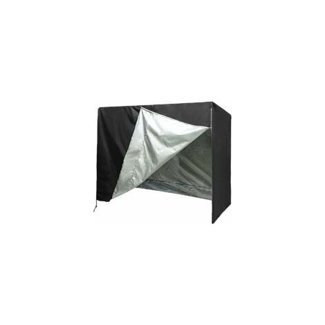 Funda protectora para columpio de jardín, 2/3 plazas, impermeable, a prueba de polvo, resistente a los rayos UV, resistente a desgarros, plegable para columpio de jardín, patio, terraza (220x145x170 c (1/4)