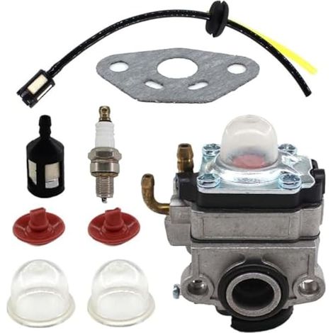 Compatible avec carburateur pour Shindaiwa T230 T230X Ryobi 650R 825R 875R 890 890R 825RA Troy-Bilt TB144 TB575SS TB525CS TB514CS TBE515 Bougie d'allumage (1/5)