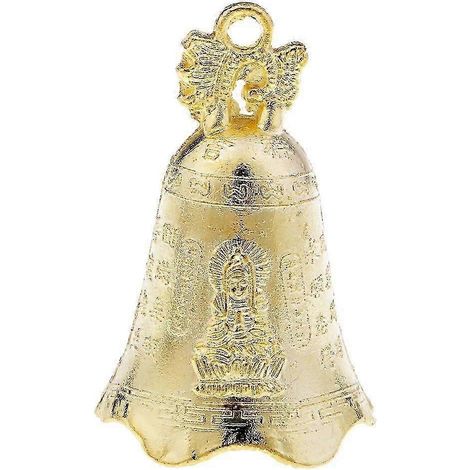 Carillon éolien en métal, cloche, décoration Feng Shui à suspendre pour la maison et le jardin, porte-bonheur-Medium (1/5)