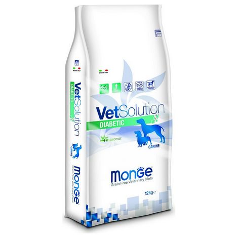 Monge Dog VetSolution Diabetic - Monge Dog VetSolution Diabetic - Sacco Da 12 Kg (1/2)