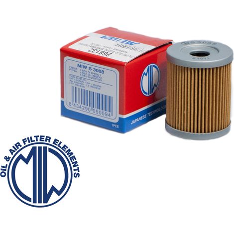 Filtro de aceite de alta calidad Miw Mei HF132 para Suzuki LT 160/230/300 (50 unidades).