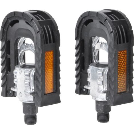 Pédales pliantes, 1 paire de pédales de vélo pliables doubles pour (1/5)