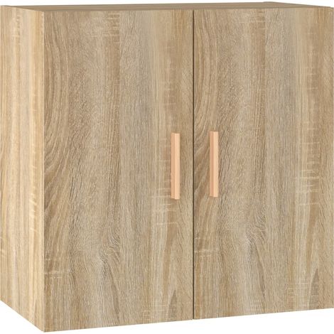 Maison Exclusive - Armadietto a Muro Rovere Sonoma 60x30x60 cm Legno Multistrato