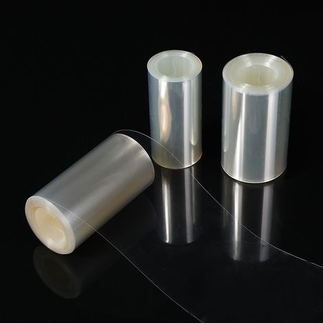 Transparent Acetat Rolle, 2 Rolle Torten Folie Tortenrandfolie Kuchen Kragen Kuchen Halsbänder Mousse für Backen Kuchen Torte Schokolade Mousse Dessertringe Dekoration, 10cm/15cm hoch (1/3)