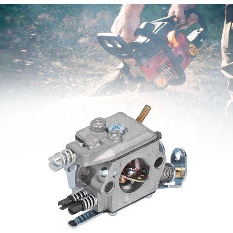 Ensemble carburateur HUS137 compatible avec les tronçonneuses Husq-varna, compatible avec les modèles 36, 41, 136, 137, 137E, 141, 142, 141LE et 142E. (1/5)