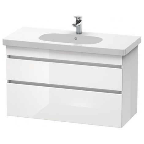 Meuble sous-vasque DURASTYLE 453x1000x610mm noyer foncé/basalt mat