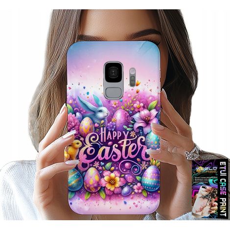 Custodia per Samsung Galaxy S9 - uovo felice, Pasqua, uova di Pasqua (1/5)