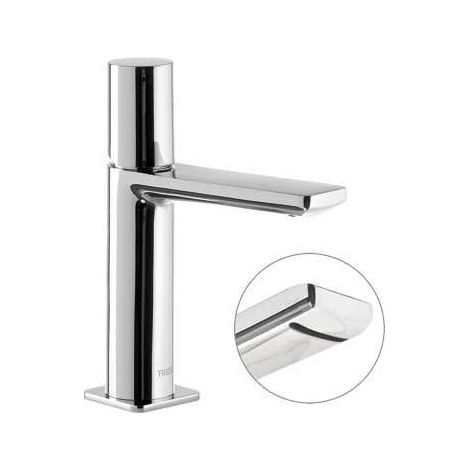 Grifo lavabo Loft-TRES 20010102D monomando con desagüe automático cromado (1/2)