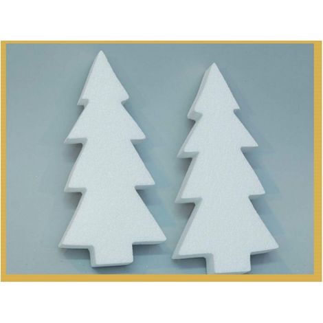 SET 2 PZ ALBERO CM.19 POLISTIROLO IN BUSTA