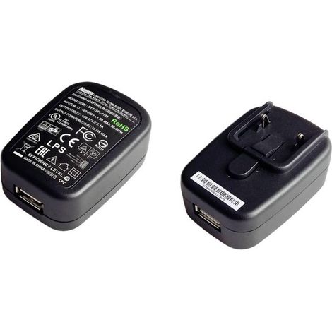 Adaptador USB Dehner Elektronik SYS 1561-1105-W2E negro