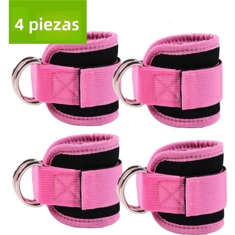 (Style 3, 4 pièces) Sangle d'entraînement pour les jambes et les hanches, fixée par vis, avec support de genou réglable. (1/5)