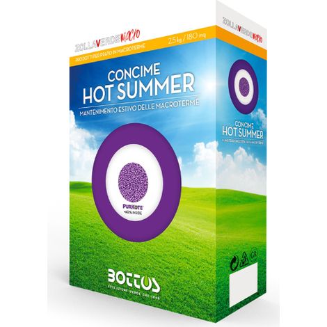 Bottos Hot Summer Fertiliser 2,5 kg pour les pelouses à macrotermes - Maxi