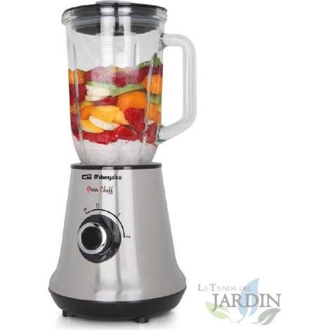 Robot Patissier Orbegozo 300 W. 5 degrés de vitesse. Bouton turbo. Barres de mélange et de pétrissage en acier inoxydable