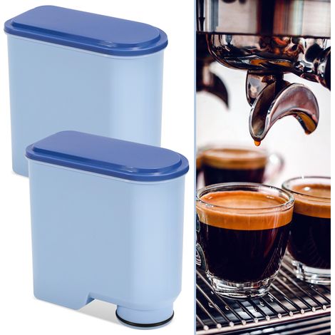 Wolketon Filtros AquaClean Philips Saeco compatibles x2, 5400 4300 3200 2200, carbón activo (1/5)