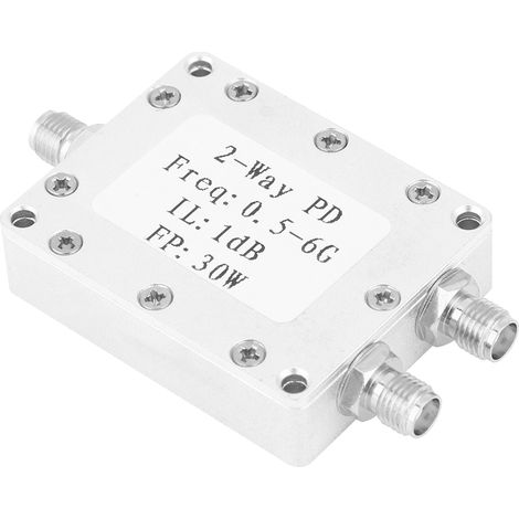 Répartiteur de puissance RF 0,5-6 GHz 30 W - Module de répartition de puissance bidirectionnel (1/5)