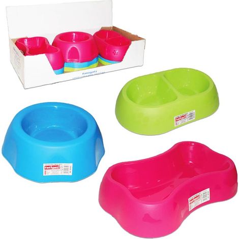 CIOTOLA IN PLASTICA COLORATA A FANTASIA 3 MODELLI DIFFERENTI COLORI ASSORTITI (1/2)