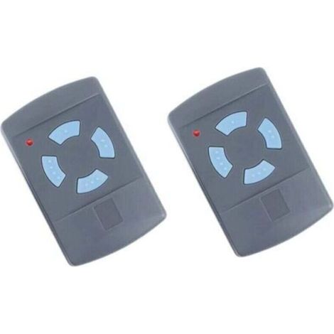 Télécommande de Garage Sdre HSM4 868 MHz avec 4 Boutons Couleur Bleue Remplacer Les émetteurs Hormann 868 MHz HS4 HSM2 HSP4 868 HS1 868 Tubauto HSM4 868 Tubauto HS4 868Fréquence, 2PACK (1/4)
